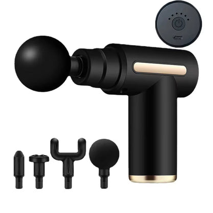 PulseRelief Pro™ – Portable LED Percussion Massage Gun for Deep Tissue Recovery