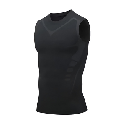 SculptPro™ – Men's Ionic Slimming Compression Vest