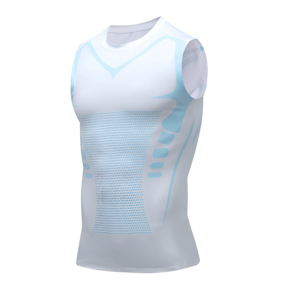 SculptPro™ – Men's Ionic Slimming Compression Vest
